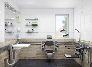 Why are more families upgrading their bathrooms for accessibility?